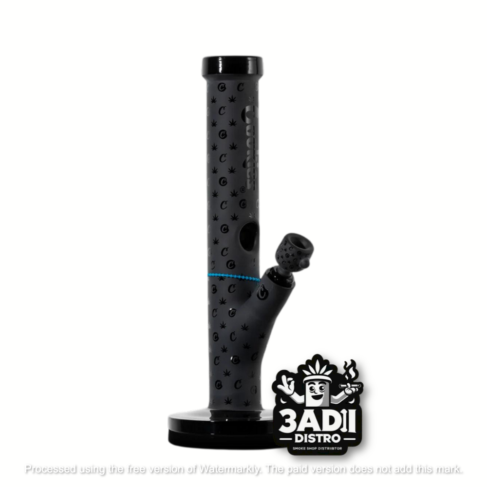 Cookies 14in Black Water Pipe Cookies 14in Black Water Pipe Cookies 14in. Cookie V Straight Water Pipe