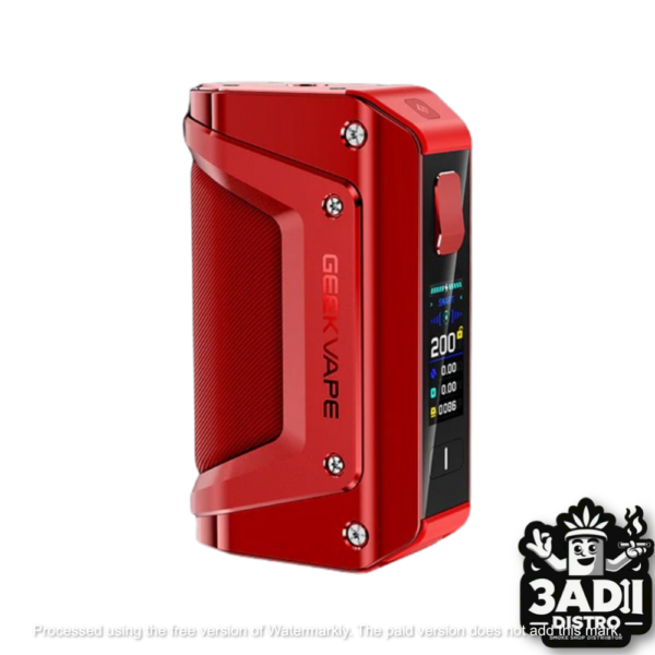 GeekVape Aegis Legend 3 Red GeekVape Aegis Legend 3 200w Dual 18650 Box Mod