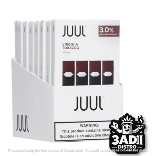 Image from Digoods 2024 28 Juul Pods 30mg (4x Pods Per Pack) *Display of 8 Packs*