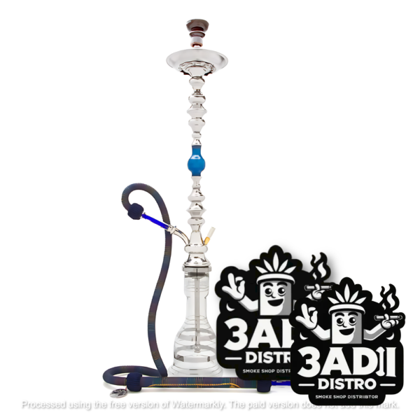 Image from Digoods Oct 2024 15 Khalil Mamoon Single Hose Pear Tall 41in. Hookah