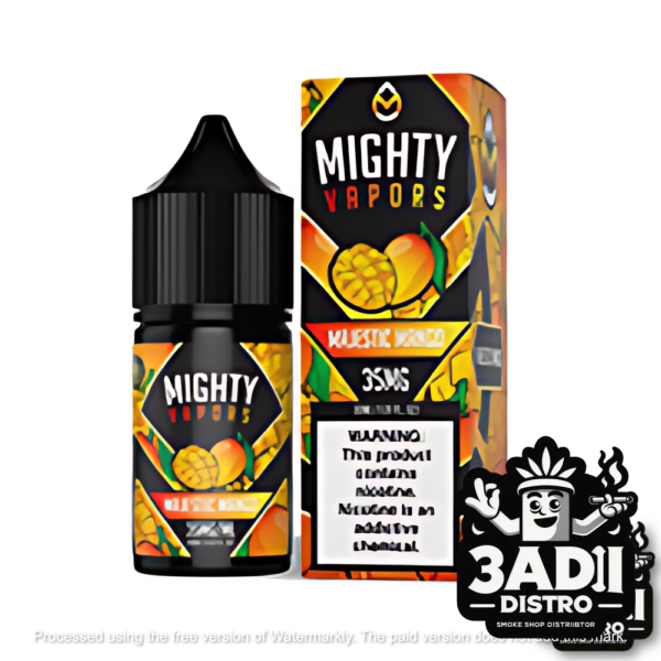 Mighty Vapors Majestic Mango 35mg 30mL Mighty Vapors Salts 30mL [Buy 4 Get 1 FREE]