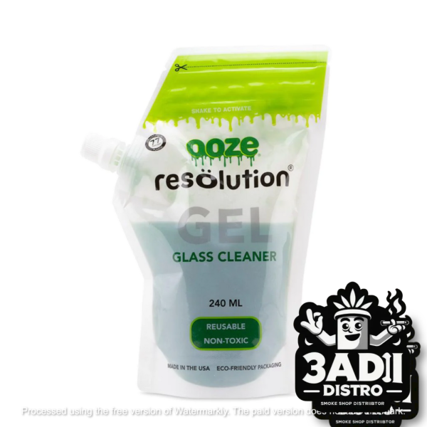 My Project Feb 22 2023 Ooze Resolution Gel Glass Cleaner *240mL*