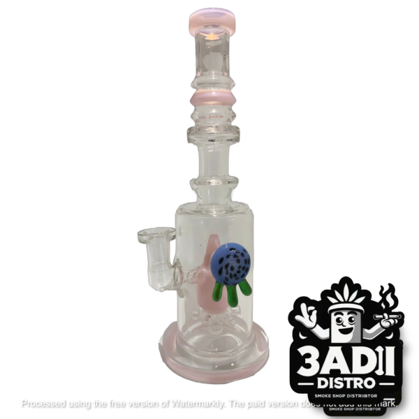 My Project May 31 2023 5 Tri-Drip Glass Water Pipe w/ Tree Perc 10 Inches 300g [2358-MA26]