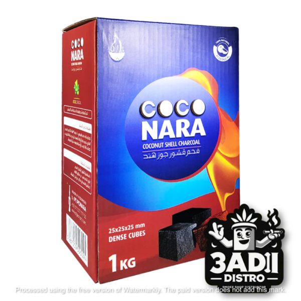 Untitled Image July 13 2023 Coco Nara Coconut Charcoal *Box of 1kg Big & Dense Cubes*