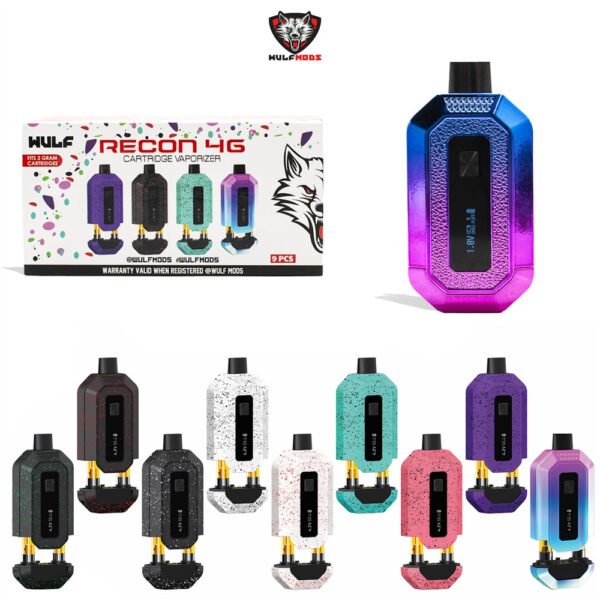 WULF RECON CARTIDGE VAPORIZER 9PCS WULF RECON CARTIDGE VAPORIZER 9PCS