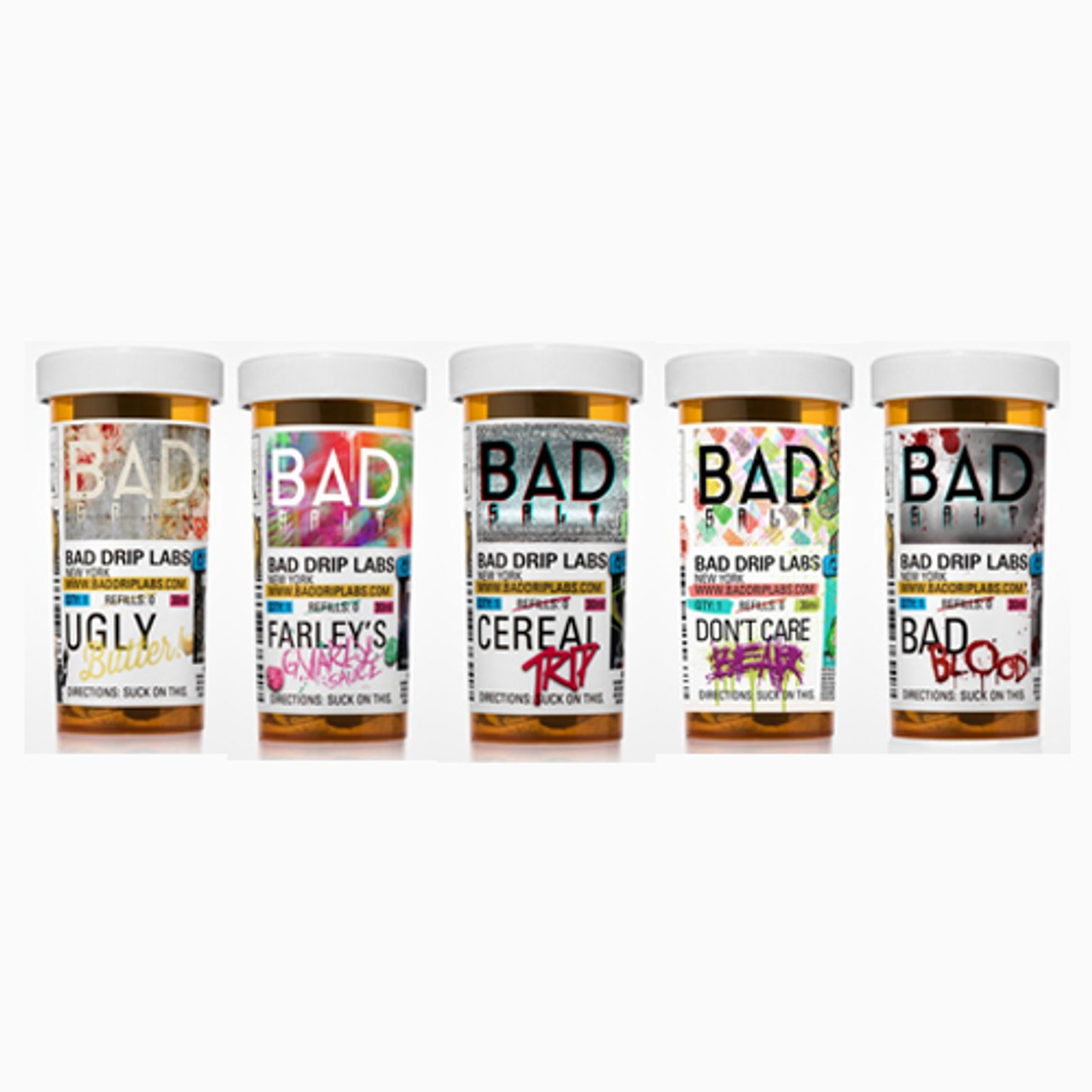 Bad_Salts_-_all__84634.1527082566.jpg Bad Salts all 84634.1527082566 Bad Drip Bad Salt Series 30mL