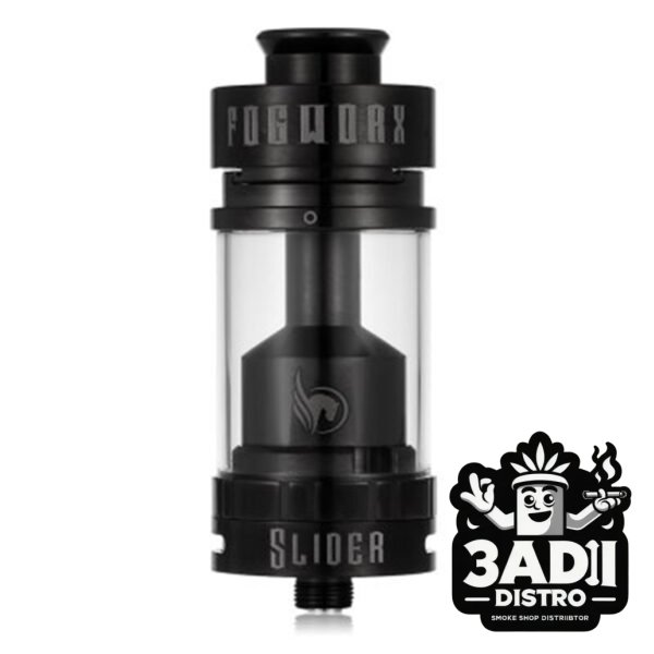 Fogworx Slider RTA 5.5ml Black 26760.1498576546 FOGWORX 5.5mL 25mm Slider RTA