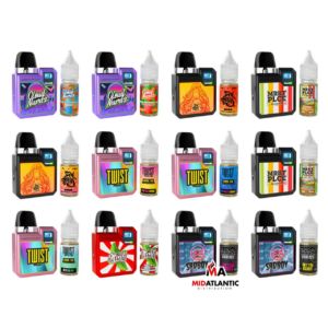 GeekVape Digi-Q Pod System Kit w/ 2x Q Replacement Pods & 1x 10mL 50mg SaltNic Sample