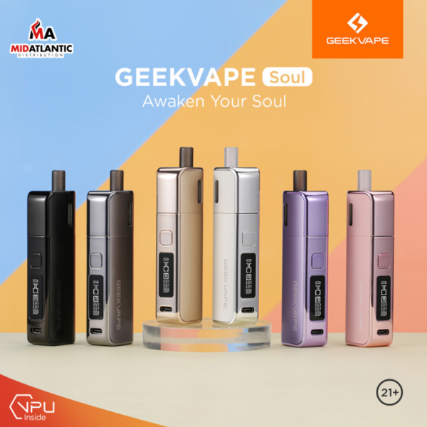 GeekVape Soul Pod System w/ 2x Soul Pods