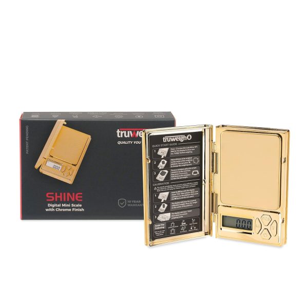 gold 1 Truweigh Shine Digital Mini Scale (100g x 0.01g)