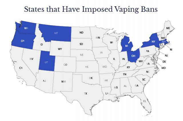 The Vape Crackdown: U.S. Bans, Court Rulings & What It Means States Imposed Vaping Bans 640x0 c default The Vape Crackdown: U.S. Bans, Court Rulings & What It Means
