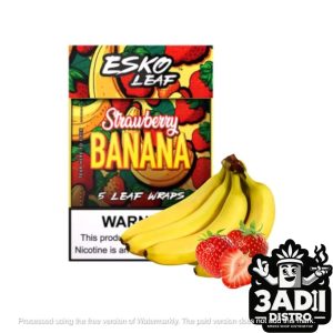 Esko Leaf Hand Cut All Natural Leaf Wraps (5 Leaves Per Pack) *Box of 8 Packs* [NC Only]
