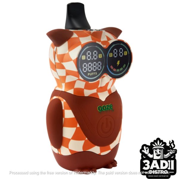 GRID 1 Ooze Hoot 650mAh Dual 510 Connection Cartridge Device w/ 2 Digital Screens *Sold As Singles*