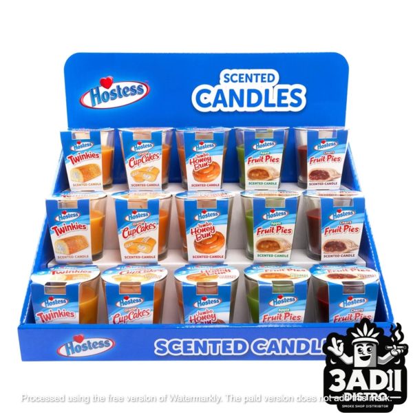 ST 063 Hostess Display 3oz SU01 07133 1 Sweet Tooth 3oz. Tumbler Candles Counter Top Display *Fully Stocked w/ 15 Candles*