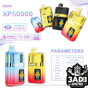 iJoy XP50K 50k Puffs 50mg 20mL Disposables *Pack of 5*