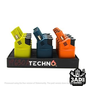 Techno Torch Tanker Angle Torches (Assorted Colors) *Display of 12* [Model#19630A]